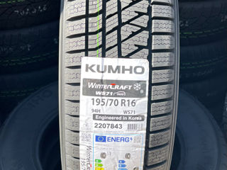 195/70 R16 Kumho Wintercraft WS71/ Доставка, livrare toata Moldova 2024