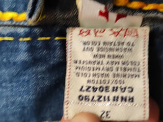 True Religion Jeans Blue/Yellow foto 4