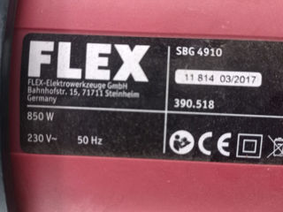 Металлорежущая ленточная пила FLEX SBG 4910 foto 10