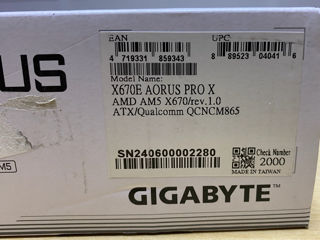 TOP Gigabyte X670E AORUS PRO X ,AM5, AMD X670, 4xDDR 5, 2xM.2 5.0, 3xPCI-E x16,WiFi 7 foto 4