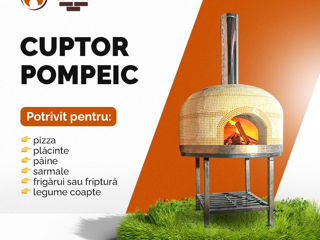 Cuptare pentru pizza din caramida, gratare, cuptoare moldovenesti foto 2