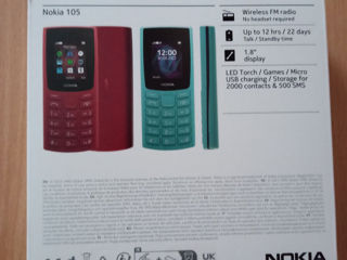 Vând Nokia 105 4G (2023) foto 2