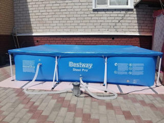 Piscina BestWay cu pompa de filtrare 400x211x81cm 5700l la cel mai bun pret foto 3