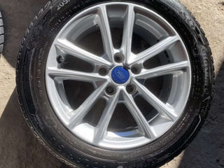 4 jante Ford r16 5x108 cu cauciucuri 205 55 r16 foto 5