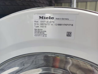 Mașină de spălat cu abur Miele W1 WKF120 Power Wash, 8kg, 18 programe,  5 extraopțiuni, meniu română foto 7