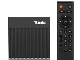 Tanix X4 Android 11 Smart TV Box Amlogic S905X4 4GB/32GB Dual Wifi 2.4G 5G+IPTV+Filme online+Youtube
