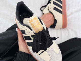 Adidas Samba Light Beige/Black Women's foto 3