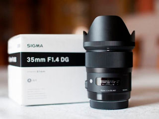 Sigma 35mm f1.4 Canon