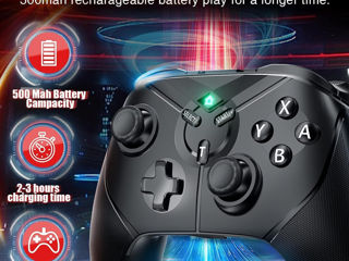Controller Wireless Programmable Gamepad for Nintendo Switch/Pro/Lite,PC/PS3/Android Phones foto 2