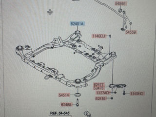 Подрамник  ( балка передняя ) Hyundai  I30