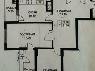 Apartament cu 2 camere, 82 m², Buiucani, Chișinău foto 5