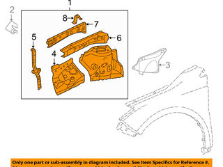 Запчасти/piese toyota avalon hybrid 2013+ foto 2