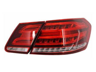 Stopuri LED compatibil cu Mercedes E-Class W212 (2009-2013) Facelift Design Rosu Clar foto 1