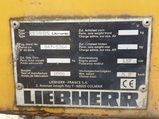 Excavator Liebherr R934 foto 7