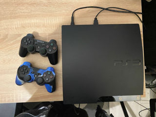 Playstation 3 Slim, 2 Joystick-uri, HEN, SSD, 19 Jocuri