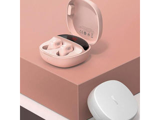 Baseus Earphones TWS Encok WM01 Plus, Pink foto 3