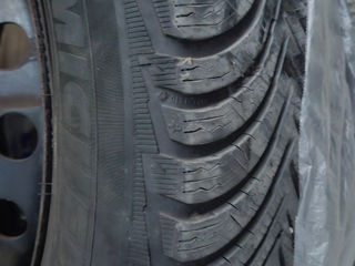 Jante cu anvelope Michelin Alpin 195/65/R15; 5x114.3 foto 2