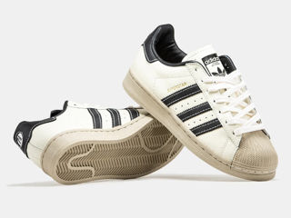 Adidas Superstar Beige/Black Unisex foto 8