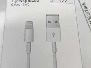 Cablu, Apple lightning USB. Lungime -2 metri. Original 100% foto 1