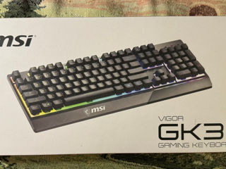 Игровая клавиатура MSI GK30 новая, IT раскладка.