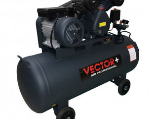 Compresor de aer Vector+ 2200W 100 L -livrare-credit -transfer foto 3