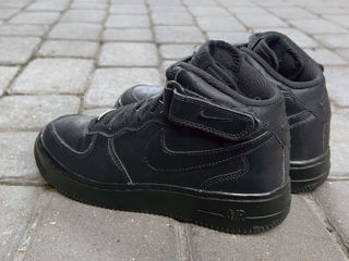 Nike Air Force 1 Mid Black. Размер 34. Оригинал. В  идеальном состоянии. foto 7