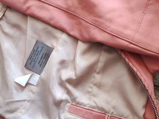 кожаная куртка новая + кожаный ремень в подарок foto 7