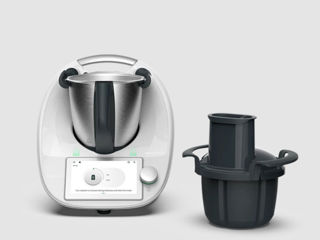 Robot de bucatarie Thermomix TM6 2024, 20 functii, Ecran tactil, Alb/Negru + accesoriile necesare foto 5