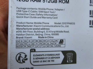 Xiaomi 14, 512Gb. Black, white. Nou. Sigilat. Global version foto 2