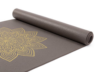 Mat Pentru Yoga  Bodhi Yoga Rishikesh  Premium 60 With Golden Mandala Tape фото 1