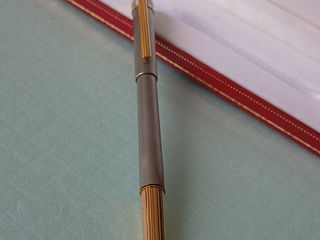 Cartier  Santos Satin   Fountain Pen 18k (750)  Nib foto 2