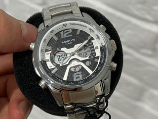 Martyn Line Dual Time Cronograph Nou foto 2