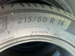 2 шины/2 anvelope 215/60 R16 Michelin Primacy 4+/ Доставка, livrare toata Moldova 2024 foto 7