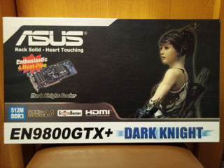 Продается видеокарта asus «dark knight» geforce 9800 gtx+ в новом состоянии !