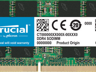 16Gb DDR4 3200MHz Sodimm Crucial CT16G4SFRA32A