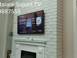 Montare suport tv,instalare tv pe perete/tavan foto 3