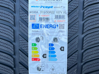 315/30 R22 Hankook Icept Evo3/ Монтаж, доставка, livrare foto 2