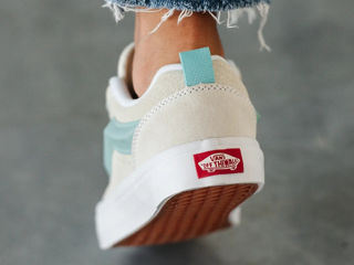 Vans KNU Skool White/Turquoise Women's foto 8