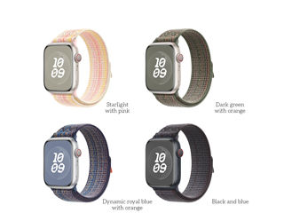 Curea de nailon HOCO iWatch WA25 serie originală (42/44/45/49mm) foto 7