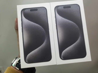 Apple iPhone 15 Pro 256Gb - 1030 €. (Titanium Blue). Гарантия 1 год. Запечатанный. Sigilat.