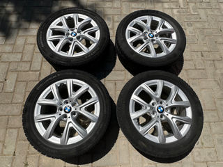 Se vând cauciucuri 205/55 R17 95H cu jante 6Jx17H2 pentru BMW foto 1