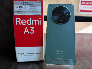 Xiaomi Redmi A3 /64 Gb- 1190 lei