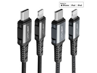 Cablu de date de încărcare din aliaj de aluminiu ACEFAST C1-01 USB-C la Lightning foto 7