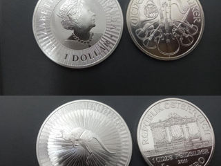 Monede de argint / Серебряные монеты /20 euro/ 500 schilling /1Oz