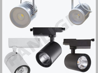 Proiectoare montareape sina, track lamp, lampa led pe sina, proiector pe sina cu led, panlight
