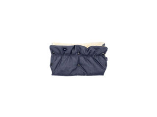 ZAFFIRO MUFA MERINO WOOL - Navy blue