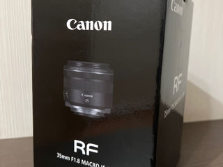 Obiectiv Canon RF 35mm F1,8 Macro IS STM