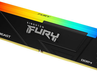 Memorie operativă Kingston Fury Beast RGB DDR4 8Gb 3200MHz foto 3