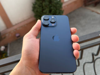 iPhone 15 Pro Max Blue Titanium 256 Gb foto 7