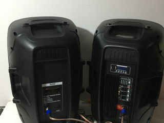 Boxe activa și pasiva 1000 w , la pret de 400 euro  - ambele